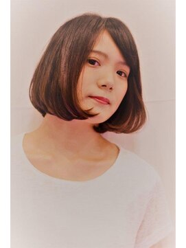 ヘアーグラシュ 一橋学園店 ナチュラルボブ