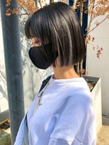 ロマリア(Lomalia)&nbsp;インナーカラーボブ[表参道/原宿/ダブルカラー/ケアブリーチ]