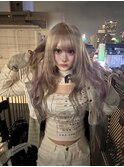 ホワイトシルバー/シールエクステ