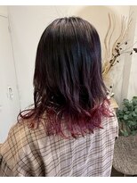 ロッカ(ROCCA) ワインレッドグラデーション