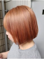 シーバイトリコ 市川(SEA by tricot)&nbsp;コンパクトボブ/ハイトーンカラー/ピンクベージュ