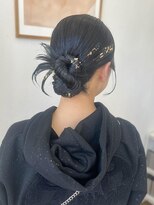 ローブ(L’AUBE)&nbsp;結婚式参列カチモリヘア