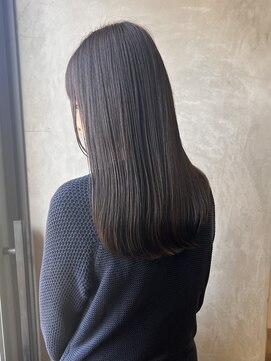 オリガミ トイロ(ORIGAMI TOIRO) 艶ロング×アッシュグレージュ