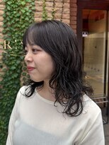 リサヘアーデザイン(RISA HAIR DESIGN)&nbsp;レイヤーカット×パーマ