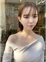 ミモザワークス ヘアアレンジ 大人っぽボブ