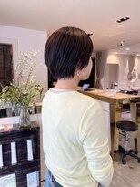 ヘアーエスクールフェイス(hair S. COEUR face)&nbsp;ショートヘア/枚方美容室/大阪美容室