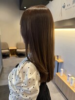結び(musubi) 柔らかいアッシュベージュ◎