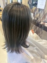 ヘアショップエヌアンドエー 久喜 栗橋店(hairshop N&A)&nbsp;艶感たっぷりのナチュラルレイヤーロブ
