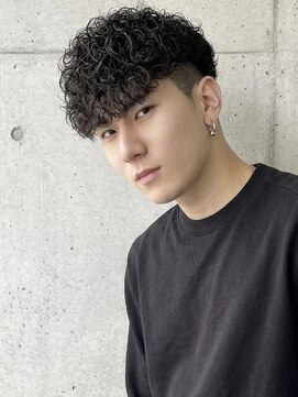 ヘッドストック 大和八木店(HEAD STOCK) 大人スペインカール波巻きツイストスパイラルシャドウパーマ眉毛
