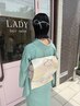 【夏のイベント】浴衣着付け×ヘアセット