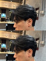 メンズココ メンズパーマ 韓国ヘア 日本橋店(MENS COCO) お客様スタイル ニュアンスパーマ風カット