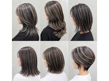 イコウヘアデザイン(icou hair design)の雰囲気（”白髪ぼかしハイライト”白髪が出てきても魅力を引き出す♪）