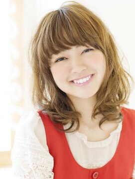 ロンド 銀座(Lond) 【Lond】ニュアンスカールで大人可愛いミディアムボブパーマ