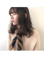 イルフレール(ill frere)&nbsp;まとまり　透け感　ミディアム　ブラウン系　中津　梅田　豊崎