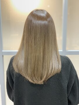 ネウィ 池袋(newi) ティアラトリートメントカラー★☆ミルクティーアッシュ☆★