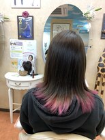 美容室 パリッシュ(Polish)&nbsp;グラデーションカット＋インナーカラー