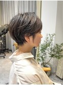 垢抜けたい人は見てね☆丸みと柔らかさのショートヘア