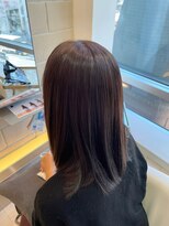 ★岡田有加★20代30代/ハイライトでつくる透明感カラー