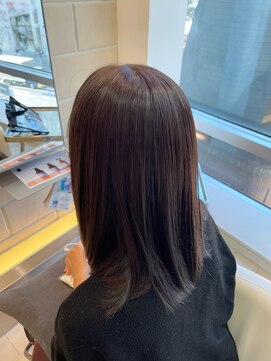 エアー 銀座(air) ★岡田有加★20代30代/ハイライトでつくる透明感カラー