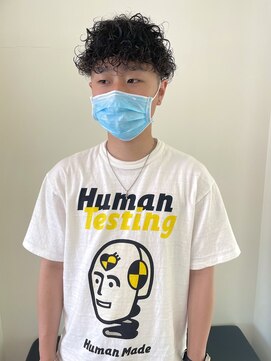 クララ サカエ(CLALA Sakae LA.DONNA group) ショートプードルパーマ