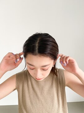 セーヌ(CEINE) ブリーチなしオリーブグレージュ☆オージュアトリートメント