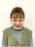 前髪パーマ フロントパーマ ショートボブ ミニボブ