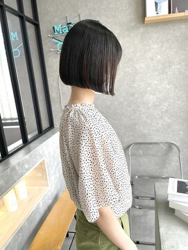 ムード カナザワ(mood kanazawa) ナチュラルストレートボブ◎