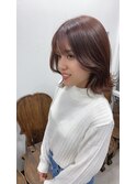 韓国っぽレイヤーボブ