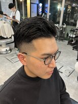 フランクスバーバーリザーブ 人形町店(FRANK’S BARBER RESERVE)&nbsp;ハイフェードグラデーションラフ　ｙ