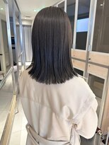 ヘアサロンガリカアオヤマ(hair salon Gallica aoyama)&nbsp;【坂本拓麻】フェミニンロング/ぷつっとボブ/透明感グレージュ