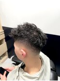 ツーブロックショート〈銀座〉理容室