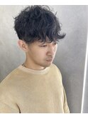 スペインカール  波巻きパーマ ツイストスパイラル