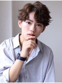 MEN'S HAIRマッシュパーマウルフカルマパーマ