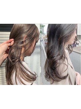 【カット+カラー+TR\6900】人気のイルミナ/ハイトーンも◎ブランドサロンで憧れのStyleへ☆[銀座駅徒歩1分]