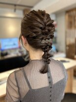 ジャンクス 千葉(junks)&nbsp;ヘアセット/編みおろし/結婚式ヘア