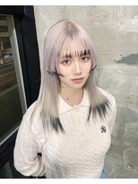 ガルボ ヘアー(garbo hair) ハイトーンデザインカラーエクステ10代20代