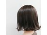 カット＋艶カラー＋Naturalハイライト＋髪質改善オージュア￥24000→￥19200