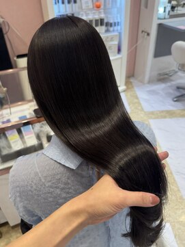 リー 梅田(Lee) プレミアム髪質改善 ダークグレージュ