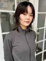 カシェ ナカザキ(CACHE NAKAZAKI)&nbsp;レイヤーカット/ミディアムレイヤー/顔まわりカット