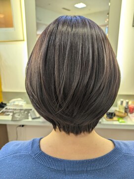 エリアデュクス(AREADEUX) ハチ上髪質改善矯正カラー＆トリートメント ショートカット