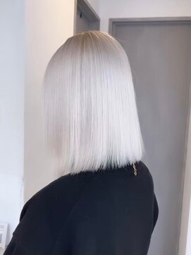 ミーム 原宿 表参道(meme) ダブルカラーハイトーンカラーケアブリーチインナーカラー#原宿