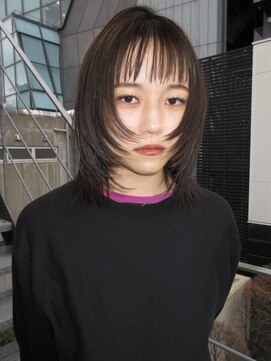 ナループロア ルームー(Nalu pu loa ROOMOO) レイヤーカット/シャギーレイヤー/顔まわりレイヤー