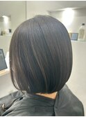 大人丸みボブ[藤沢/髪質改善]