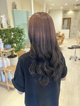 ルーム 郡山店(ROOM) 個性派!!ミルクティーベージュ×ブラック