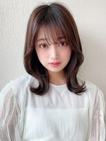 アフロートフクオカ(AFLOAT FUKUOKA)&nbsp;【福岡初出店☆AFLOAT 福岡】小顔前髪ありくびれレイヤーカット