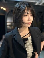ノラ ヘアーサロン(NORA HAIR SALON) 顔まわりレイヤーボブレイヤー顔まわりカットトリートメント
