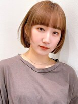 セイドット オモテサンドウ(Say. omotesando) Say.ボブミルクティーベージュシルキーベージュことりベージュ