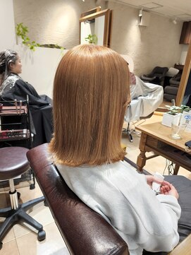 アルメリア 池袋(Arumeria) ブロンド ミルクティー 20代30代大人可愛い髪質改善