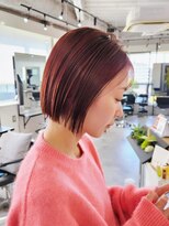 エイス 梅田 中津(Ace)&nbsp;ぷつっとボブ × ピラミンゴカラー