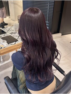 ヘアサロン ガリカ 表参道(hair salon Gallica) 【miko】カシスレッド/艶感ラベンダー 色落ちまで可愛く♪